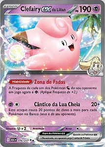 Clefairy ex da Lílian (076/217)( Foil - Heróis Excelsos NM )