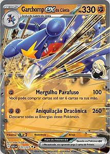 Garchomp ex da Cíntia (111/217)( Foil - Heróis Excelsos NM )