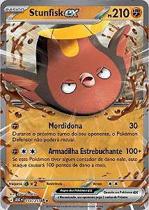 Stunfisk ex (114/217)( Foil - Heróis Excelsos NM )