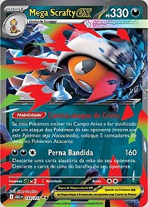 Mega Scrafty ex (135/217)( Foil - Heróis Excelsos NM )