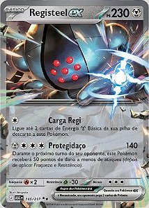 Registeel ex (145/217)( Foil - Heróis Excelsos NM )