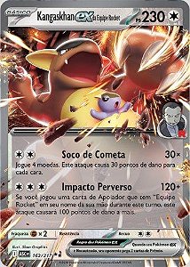 Kangaskhan ex da Equipe Rocket (162/217)( Foil - Heróis Excelsos NM )