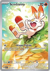 Scorbunny (225/217)( Foil - Heróis Excelsos NM )