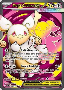Mega Audino ex (253/217)( Foil - Heróis Excelsos NM )