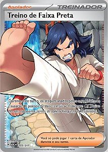 Treino de Faixa Preta (255/217)( Foil - Heróis Excelsos NM )