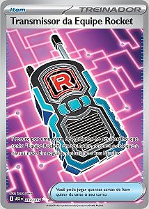 Transmissor da Equipe Rocket (263/217)( Foil - Heróis Excelsos NM )