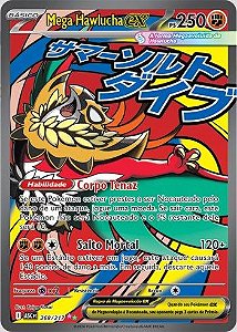 Mega Hawlucha ex (268/217)( Foil - Heróis Excelsos NM )