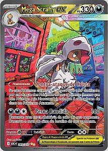 Mega Scrafty ex (285/217)( Foil - Heróis Excelsos NM )