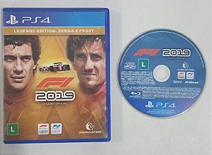 F1 2019 Legends Edition - Senna e Prost - PS4 (USADO)