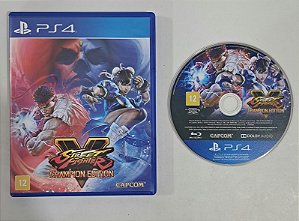 Street Fighter V Champion Edition - PS4 (USADO)