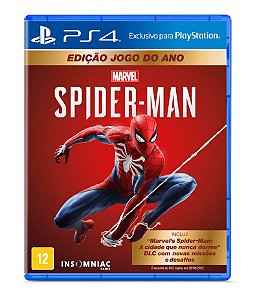 Spider-Man Edição Jogo Do Ano - Ps4 ( USADO )