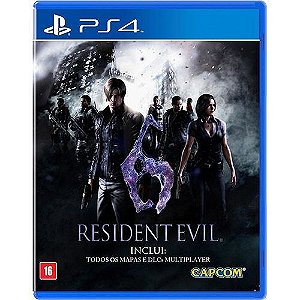 Resident Evil 6 - PS4 ( USADO )