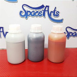 TINTA para pintura hidrografica cor BRANCA - conteudo 500 ml - pronta para uso
