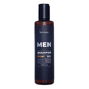 Shampoo Men Sport Via Aroma - 200 ml
