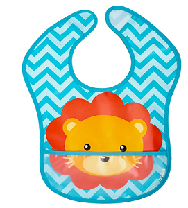 Babador com Bolso Leão - Buba