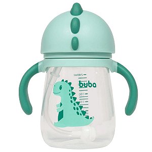 Copo Com Alça Dino Verde Buba