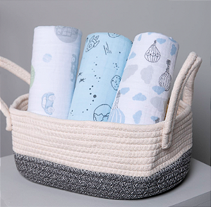 Cueiro Swaddle Papi Soft Estampado 80 x 80 cm - Corrida de Carros