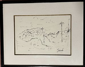 Nanquim sobre papel. INIMA DE PAULA.