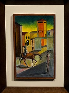 Pintura Carybe . 30/18 cm. 1984.OST
