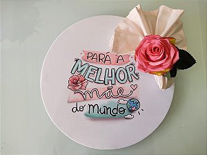 Capa De Sousplat Personalizada para o dia das Mães