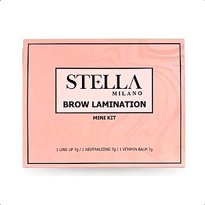 Mini Kit Brow Lamination Stella Milano
