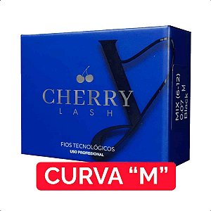 Cílios Cherry Lash Y Flip Curva M
