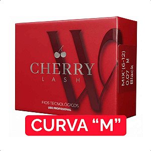 Cílios Cherry Lash W 3D Flip Curva M