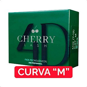 Cílios Cherry Lash W 4D Flip Curva M