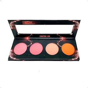 Quarteto de Blush Ultrafino com Silicone Ludurana