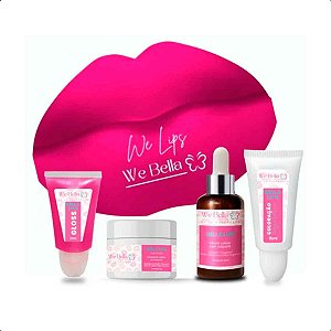 Kit Bella Lips Hidragloss We Bella