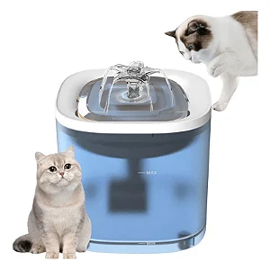 Bebedouro fonte de água elétrica automática para cães e gatos com filtro