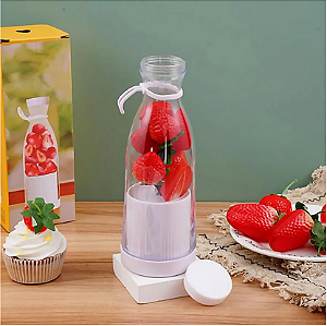 Mini Juicer Portátil com Alça Liquidificador 400 ML