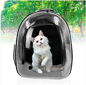 Mochila Pet Visão Panorâmica Gato Cachorro Cão Passeios Astronauta