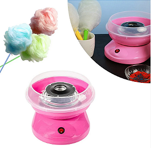 Maquina De Algodão Doce Elétrica Portatil Crianças Mini 110v