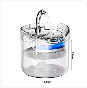 Bebedouro Fonte de Água para Pets Hidratação