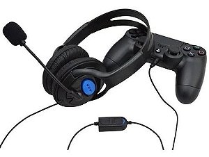Headset Fone De Ouvido Ps4 Xbox One C/ Microfone Playstation