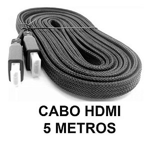 Cabo Hdmi Gold 2.0 5 Mts 4k 2.0 Full Hd 3d Tv Lcd Ps3 Xbox