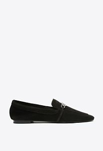 MOCASSIM SCHUTZ SUEDE PRETO