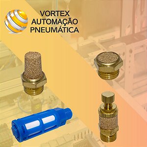 Linha completa de Silenciadores Pneumáticos !!!