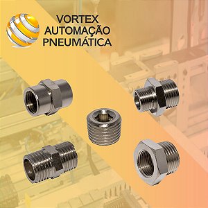 Linha completa de Conexões e adaptadores metálicos !!!