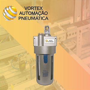 Lubrificador para linha de ar comprimido rosca 1/4'' ou 1/2''