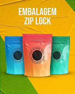 Embalagem Zip Lock