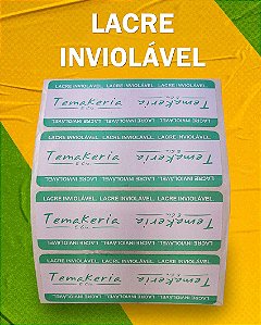 Etiqueta Lacre Inviolável
