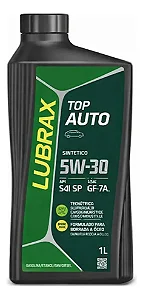 5w30 lubrax 1 litro - Óleo De Motor 5w-30 Lubrax Top Auto Sintético 1l
