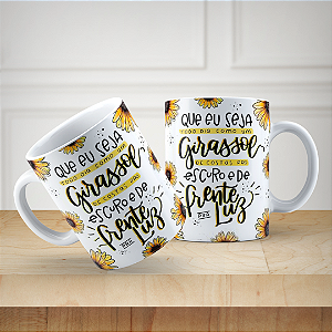 Caneca Girassóis
