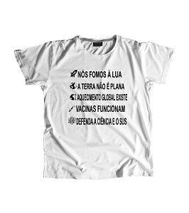 Camisa defensa o SUS