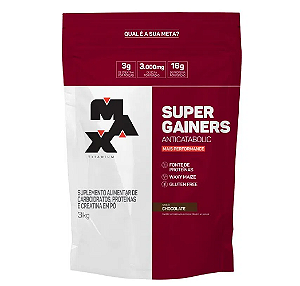 SUPER GAINERS 3KG - MAX TITANIUM