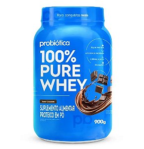 100% PURE WHEY 900G - PROBIÓTICA