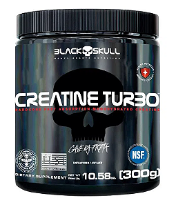 CREATINA TURBO 300G - BLACK SKULL