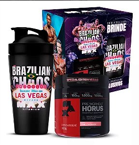 PROMOPACK HÓRUS 300G + COQUETELEIRA LAS VEGAS - MAX TITANIUM